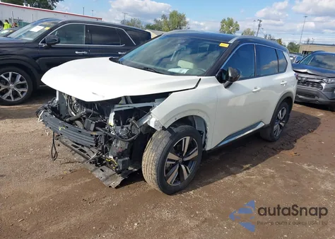 2021 Nissan Rogue Sl Intelligent Awd from USA, damaged, VIN 5N1AT3CB4MC757719